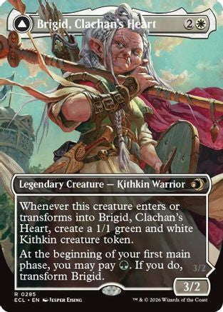 Brigid, Clachan's Heart (Borderless) (ECL-285) - Lorwyn Eclipsed