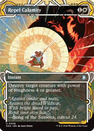 Repel Calamity (SOA-008) - Secrets of Strixhaven: Mystical Archive