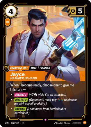 Jayce - Hammer in Hand (088/166) - Vendetta Foil