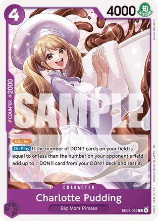 Charlotte Pudding (EB03-035) - Starter Deck 34: PURPLE Charlotte Katakuri