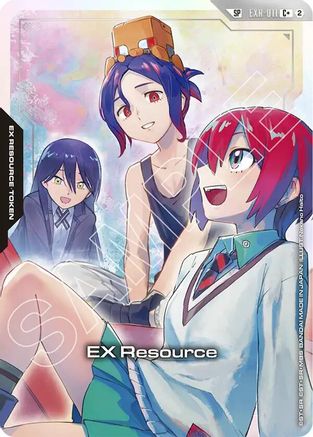 EX Resource (EXR-011) (C+) (SP) (EXR-011) - Freedom Ascension Holofoil