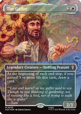 The Gaffer (Borderless) (Surge Foil) (HOC-055) - The Hobbit: Eternal-Legal Foil