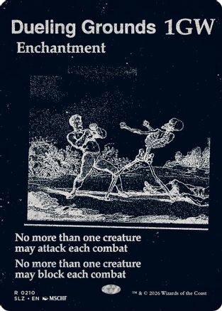 Dueling Grounds (0210) (SLZ-210) - Secret Lair x MSCHF: The Zeta Set