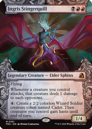 Ingris Stingerquill (Showcase) (0351) (FRA-351) - Reality Fracture Foil