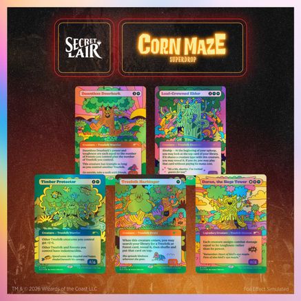 Secret Lair Drop: Peace, Love, & Treefolk - Traditional Foil Edition