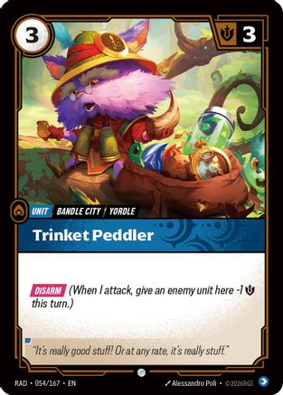 Trinket Peddler (054/167) - Radiance