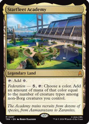 Starfleet Academy (TRK-297) - Star Trek Foil