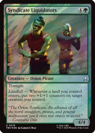 Syndicate Liquidators (TRK-575) - Star Trek Foil