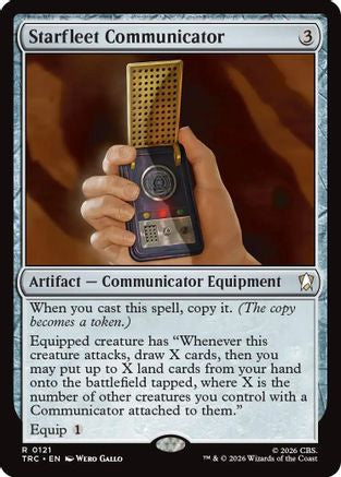 Starfleet Communicator (TRC-121) - Commander: Star Trek