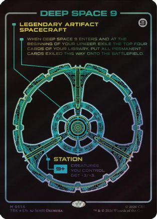 Deep Space 9 (Showcase) (TRK-556) - Star Trek Foil