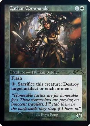 Cathar Commando (Retro Frame) (SLD-7132) - Secret Lair Drop Series Foil