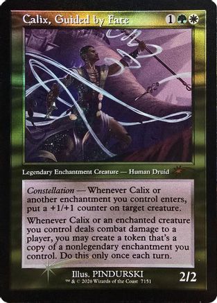 Calix, Guided by Fate (Retro Frame) (SLD-7151) - Secret Lair Drop Series Foil