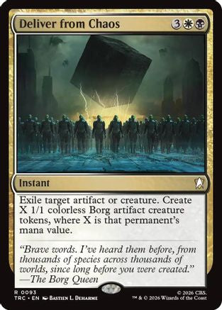 Deliver from Chaos (TRC-093) - Commander: Star Trek