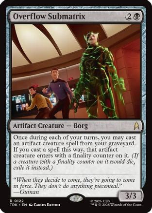 Overflow Submatrix (TRK-122) - Star Trek Foil