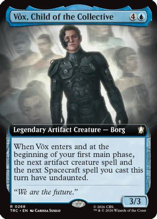 Vox, Child of the Collective (Extended Art) (TRC-268) - Commander: Star Trek