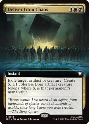 Deliver from Chaos (Extended Art) (TRC-318) - Commander: Star Trek