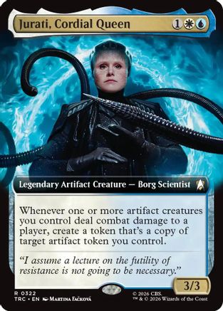 Jurati, Cordial Queen (Extended Art) (TRC-322) - Commander: Star Trek