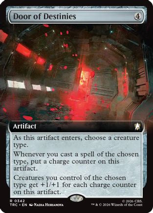 Door of Destinies (Extended Art) (TRC-342) - Commander: Star Trek