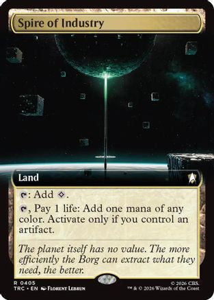Spire of Industry (Extended Art) (TRC-405) - Commander: Star Trek