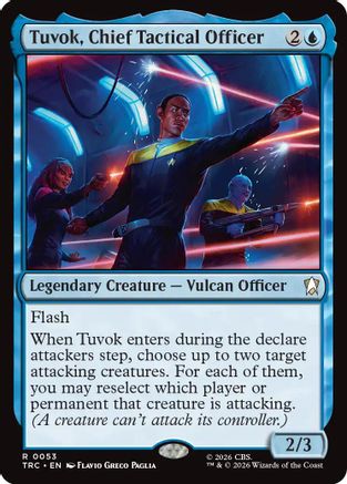 Tuvok, Chief Tactical Officer (TRC-053) - Commander: Star Trek