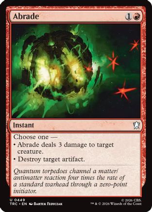 Abrade (TRC-449) - Commander: Star Trek