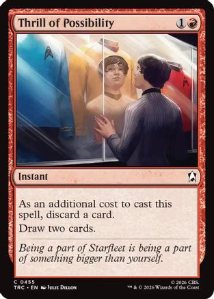 Thrill of Possibility (TRC-455) - Commander: Star Trek