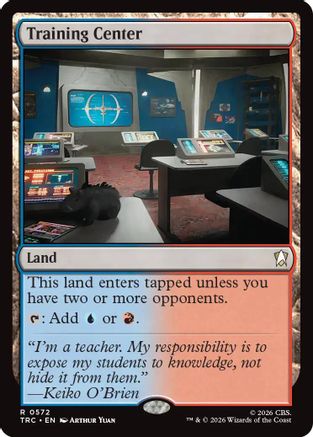 Training Center (TRC-572) - Commander: Star Trek