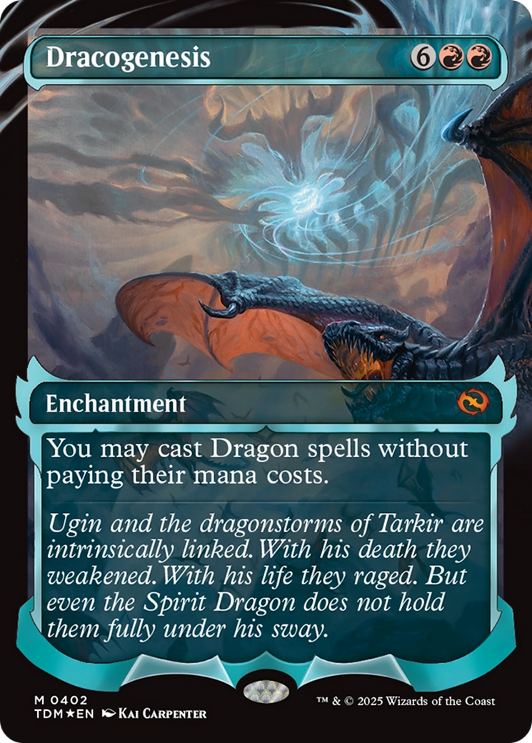 Dracogenesis (0402) (Showcase) (Japanese) [Tarkir: Dragonstorm]