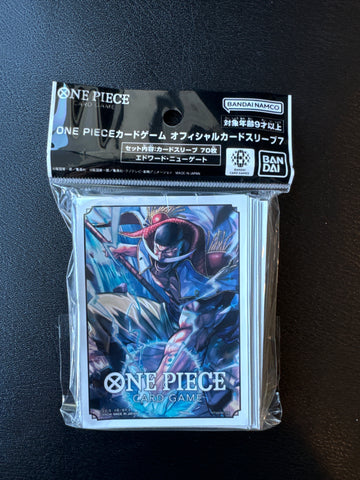 Bandai: 70ct Card Sleeves - Edward Newgate