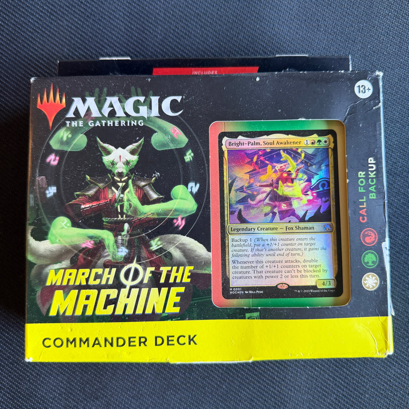 March of the Machine - Commander Deck (Call For Backup) (Auction)
