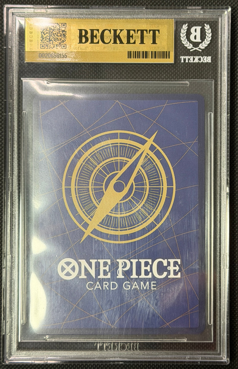 2024 One Piece The Best Premium Booster #0P01016 Nami Manga Art R BGS10