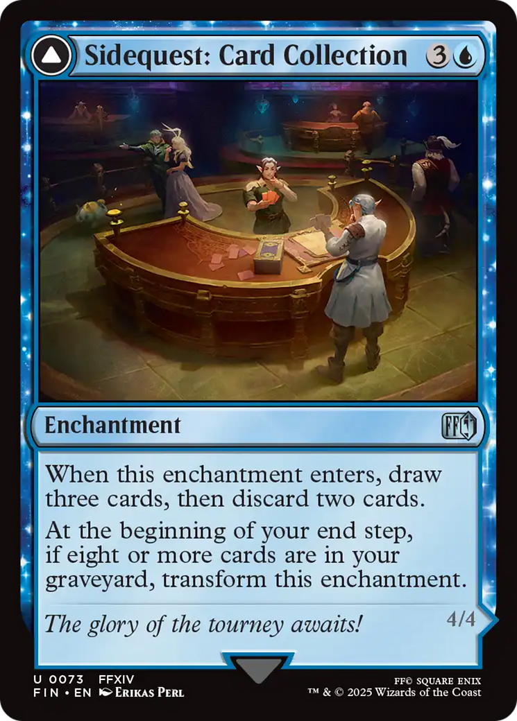 Sidequest: Card Collection // Magicked Card [FINAL FANTASY]