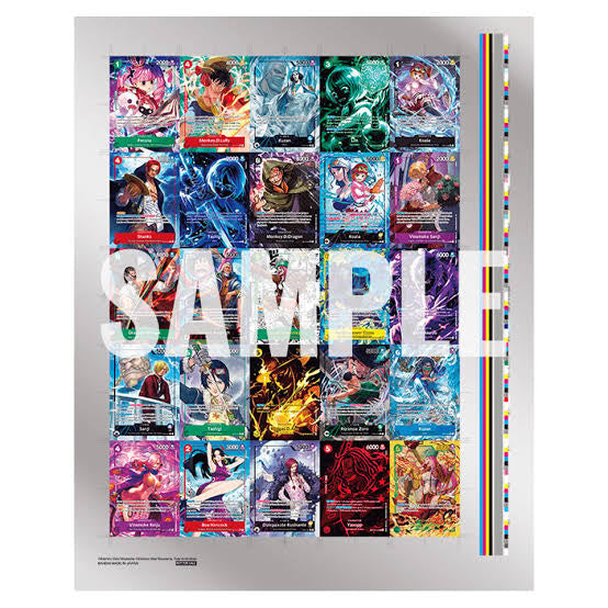 One Piece OP-12 Legacy of the Master UNCUT Sheet