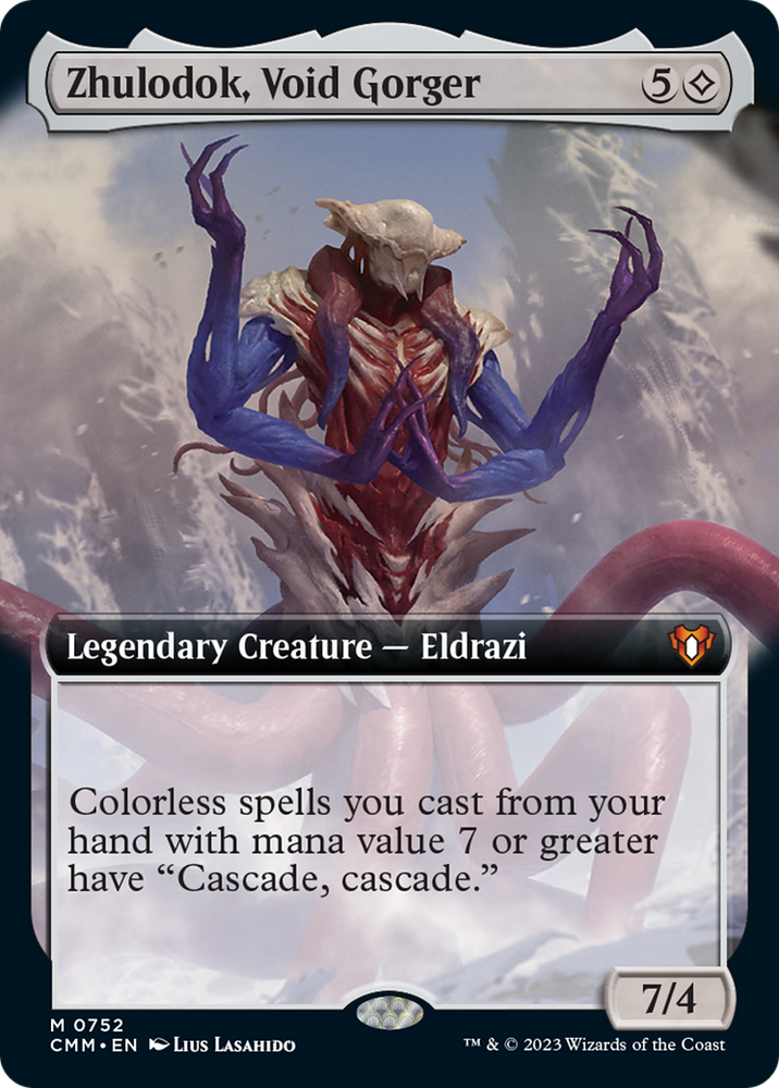 Zhulodok, Void Gorger (Extended Art) [Commander Masters]