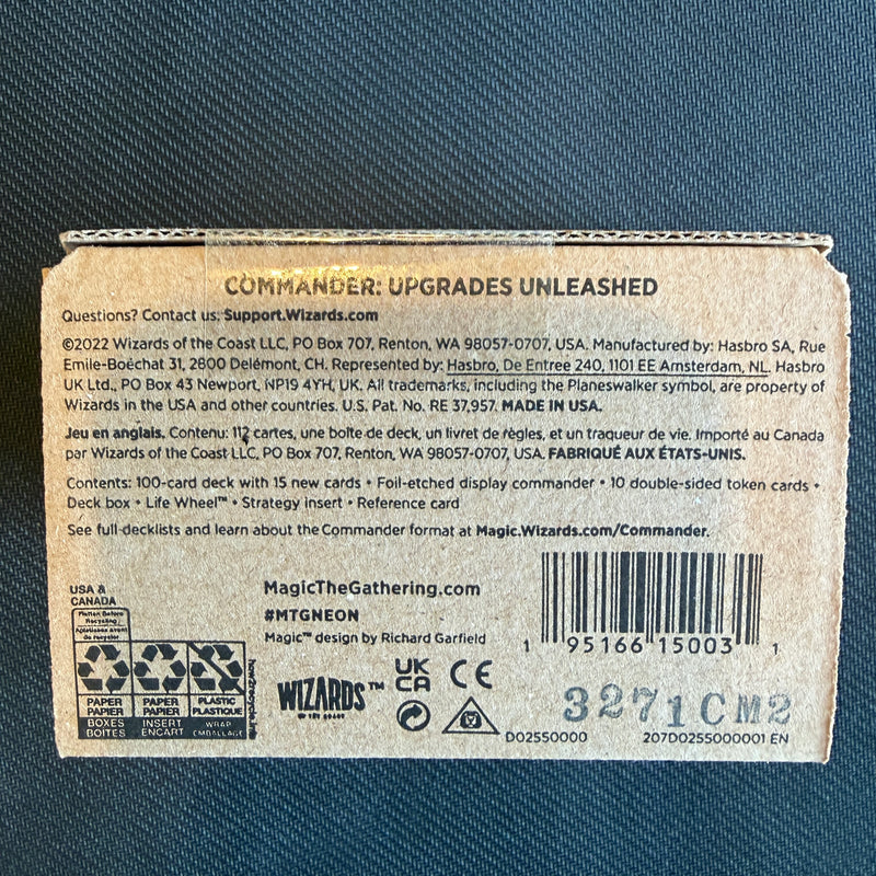 Kamigawa: Neon Dynasty - Commander Deck (Upgrades Unleashed) (Auction)