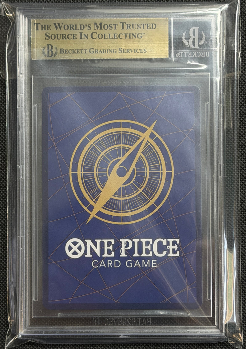 2024 One Piece The Best Premium Booster #0P01016 Nami Manga Art R BGS10