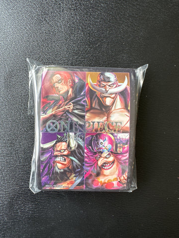 Bandai: 70ct Card Sleeves - Four Emperors (Limited)