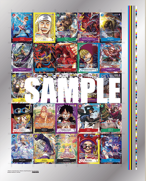 One Piece OP-05 Awakening of the New Era UNCUT Sheet