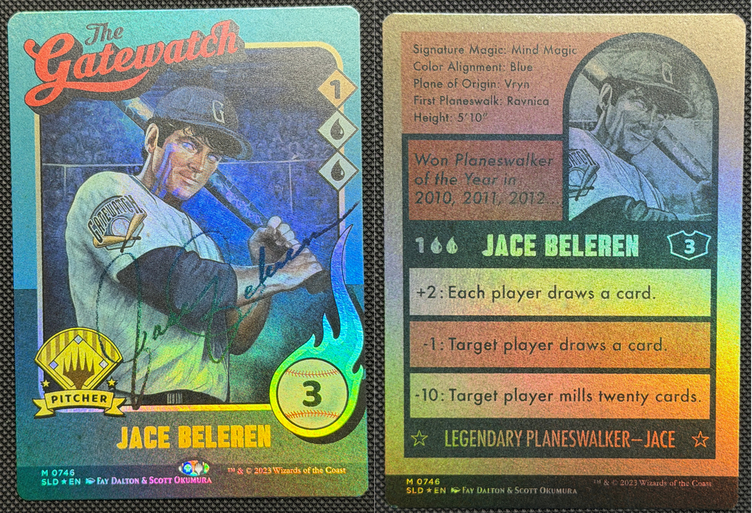Jace Beleren (746) (Autographed) [Secret Lair Drop Series]