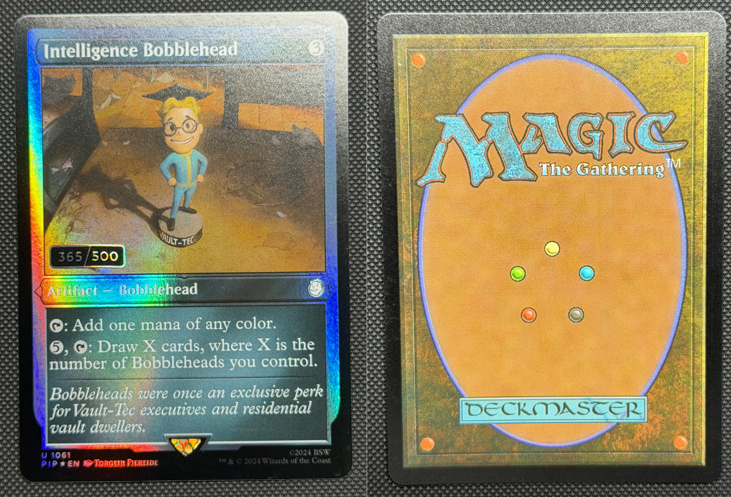 Intelligence Bobblehead Serial 365/500