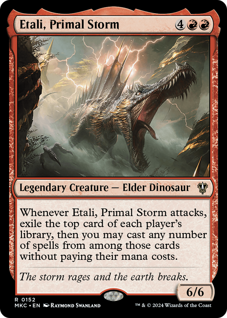 Etali, Primal Storm [Murders at Karlov Manor Commander]