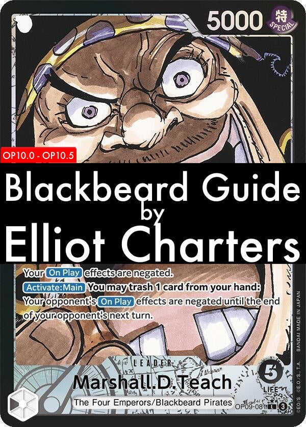 Blackbeard Guide OP10-OP10.5 by Elliot Charters