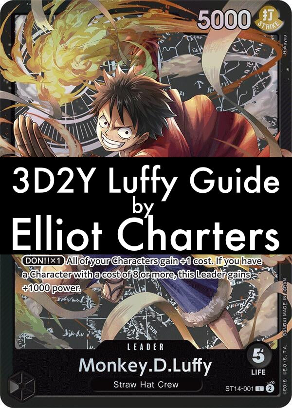 3D2Y Luffy Guide OP-08 by Elliot Charters