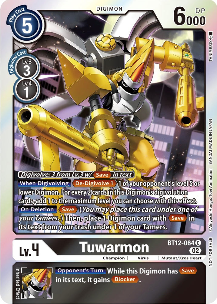 Tuwarmon [BT12-064] (Box Topper) [Across Time]