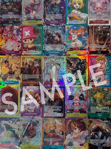 One Piece OP-08 Two Legends UNCUT Sheet