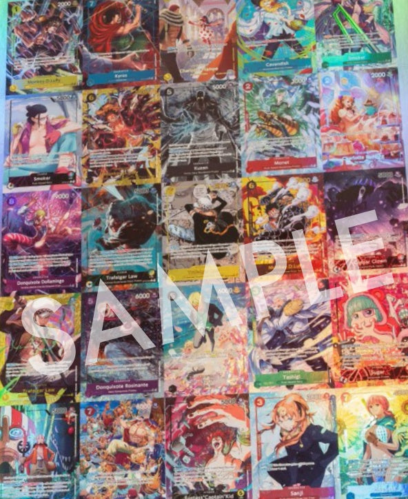 One Piece OP-10 Royal Blood UNCUT Sheet