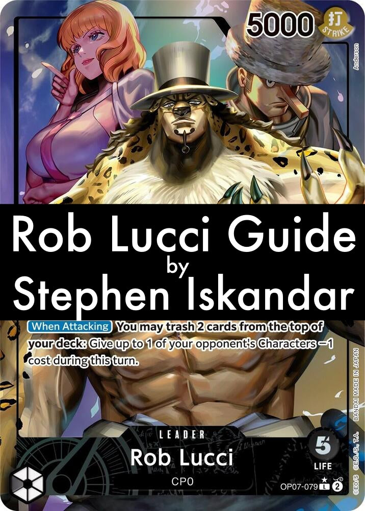 Rob Lucci Guide OP-08 by Stephen Iskandar