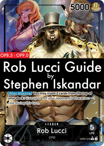 Rob Lucci Guide OP9.0 by Stephen Iskandar