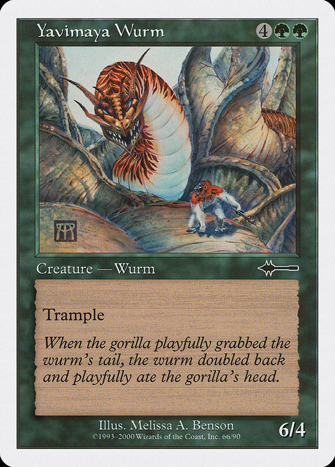 Yavimaya Wurm [Beatdown]