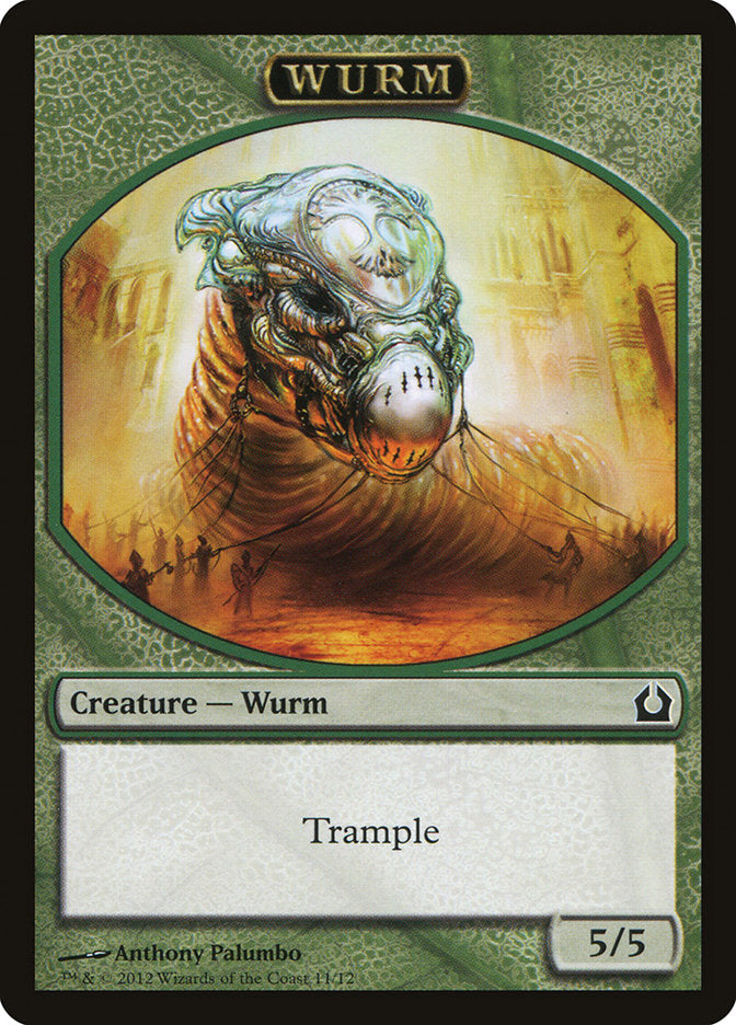 Wurm Token [Return to Ravnica Tokens]